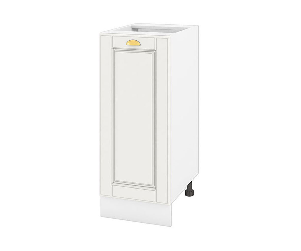Долен кухненски шкаф Бяло мат 09-40