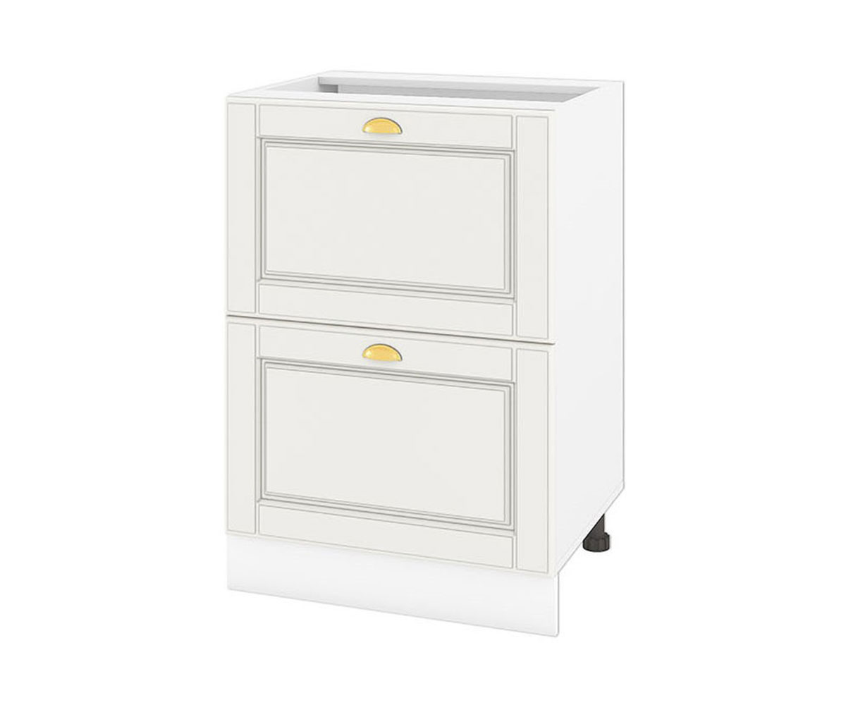 Долен кухненски шкаф Бяло мат 09-44