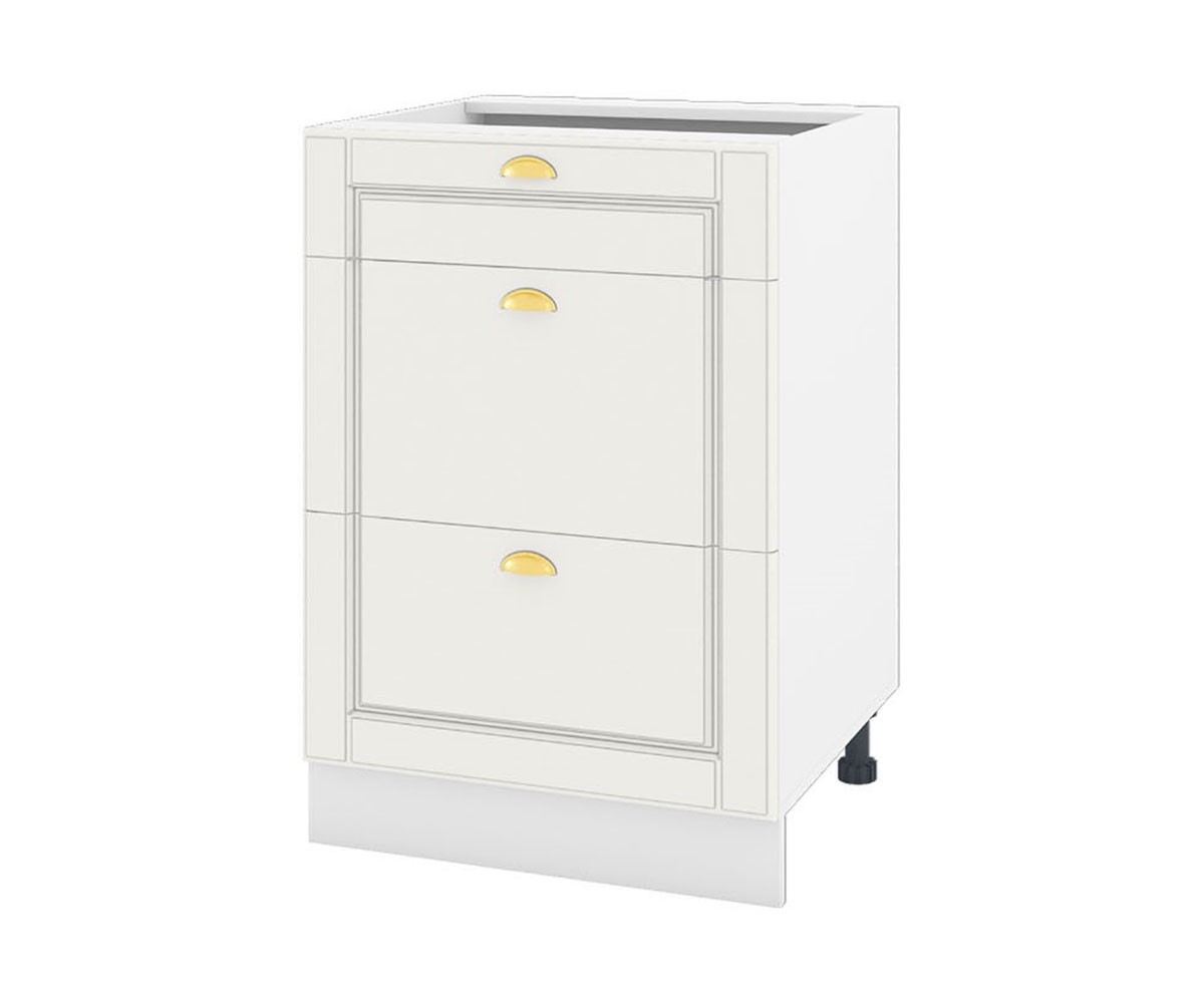 Долен кухненски шкаф Бяло мат 09-57