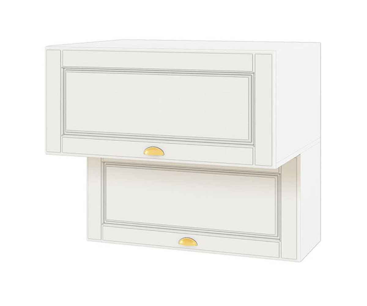 Горен кухненски шкаф Бяло мат 09-107