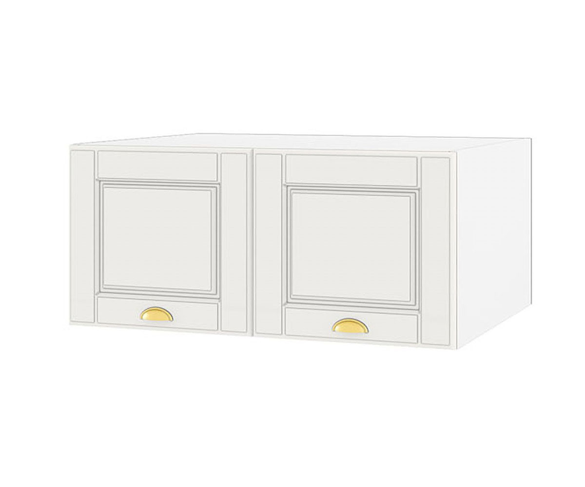 Горен кухненски шкаф Бяло мат 09-112